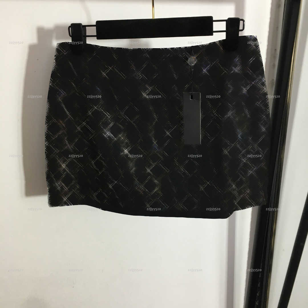 Brand short women dress Summer lady dresses women designer clothes letter skirt with hip wrap and half skirt paired with safety pants lining A117-image-1103784716