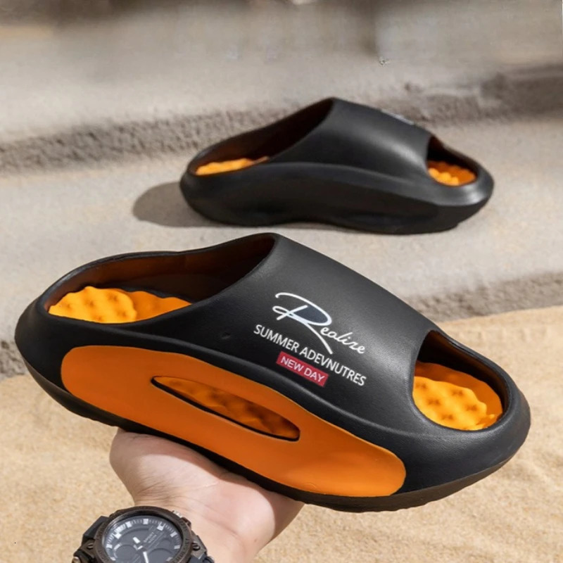Men Leisure Slippers Women Summer House Shoes Soft EVA Antislip Couples Indoor Beach Slides Female Male Outdoor Street Sandals 260427BJ