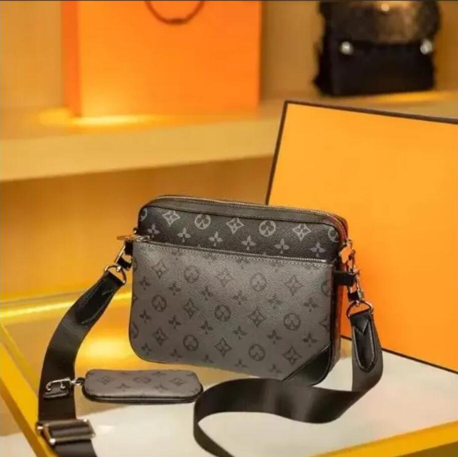 5A Top Quality New Men Crossbody Shoulder Bag styles Various sizes handbag luxurys designers bags pochette Multiple pockets fashion Messenger bag sa