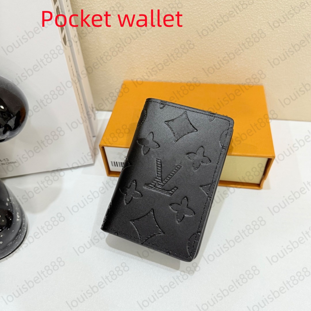 designer Pocket organizer card holder luxury man Monogram Pocket wallet sports field scenery Skiing card holder Golf wallets Multiple colors to choo