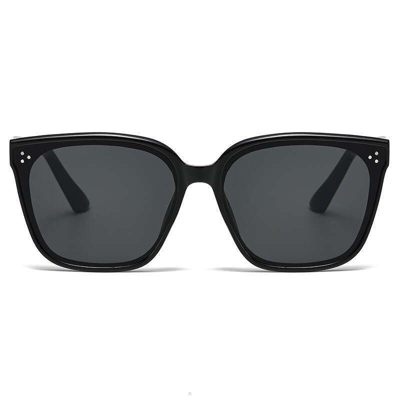 Korean Style, Unisex, UV Protection For Driving, Fashionable Ins Polarized Sunglasses Fashionable Large Frame Sunglasses With UV Protection For Outd