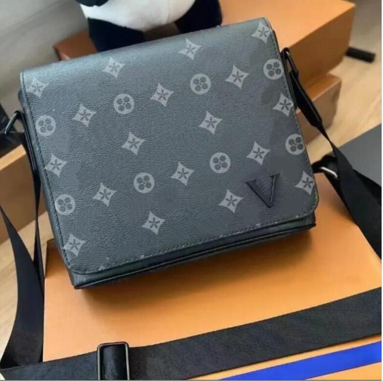 2026 High Quality Designer mens womens Cross Body Wallets Leather tote Patchwork shoulder bags Totes Purse Crossbody Bag with dust bag
