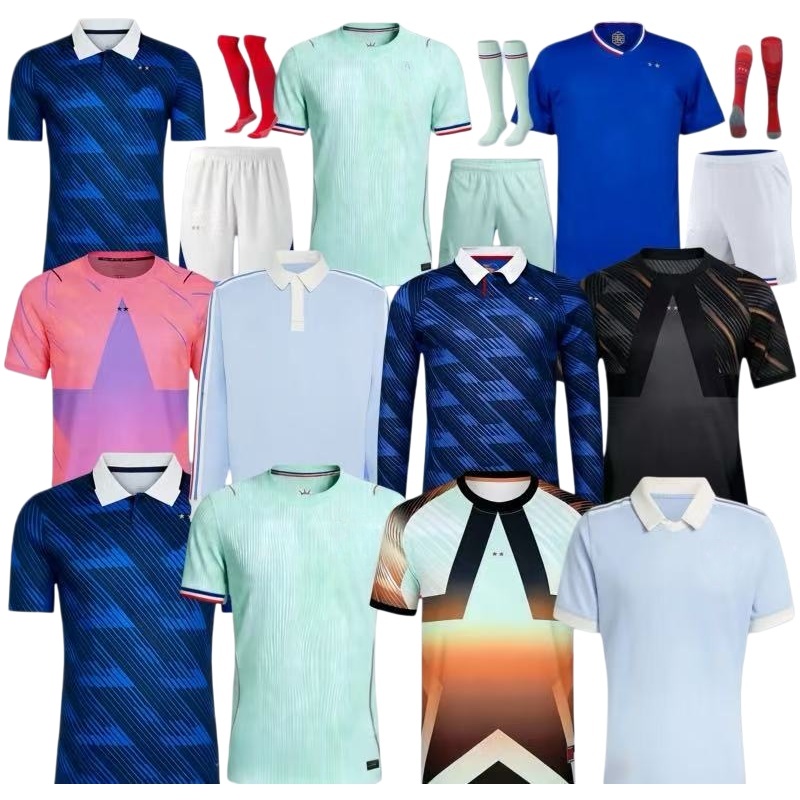 France jersey 2026 french soccer jerseys MBAPPE THAUVIN BARCOLA OLISE EKITIKE francia 26 27 KANTE DEMBELE Maillots de football shirt Men kids kit-image-971346526
