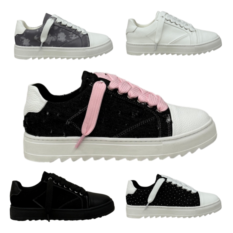 Designer sneakers mens shoes Numeris Atelier leather canvas skate running casual trainers sizes 38-45