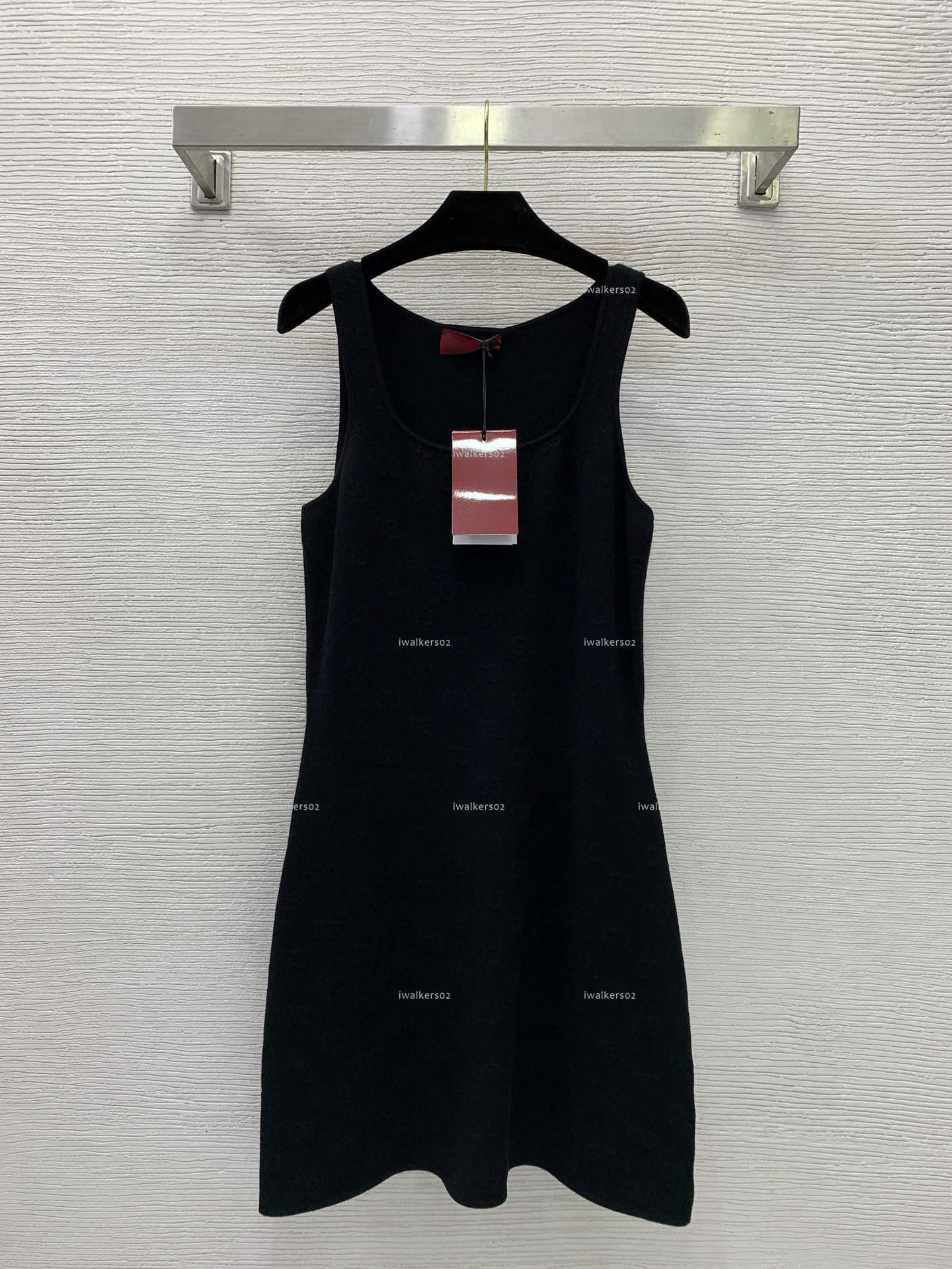Classics Crew neck women dress Summer lady dresses women designer clothes minimalist knitted vest skirt A034X01N073-image-1103786920
