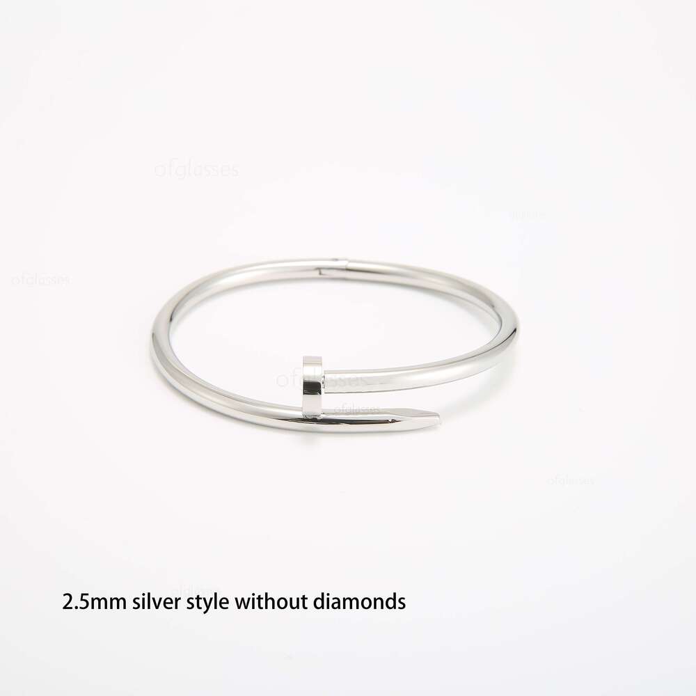 Luxury Nail Design Brelet 18k Gold Plated Designer Bangle Brelet Women Fashion Jewelry Valentine Gift with Box Z260623