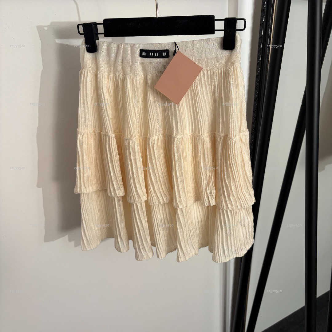 Brand minimalist women dress Summer lady dresses women designer clothes lotus leaf short skirt safety pants lining A078X02N279-image-1103933312