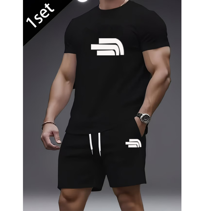 Créateur de mode d'été Survêtements pour hommes Ensembles de chemises Pantalons Ensemble de basket-ball Hommes T-shirt décontracté Joggers Top Gy