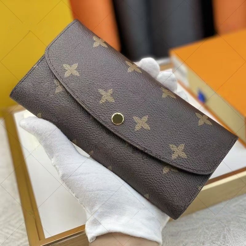 Luxurys Designers Portefeuille Mode Cuir Pliant Portefeuille Mignon Porte-monnaie Femmes Titulaire de la carte de crédit Femmes Sacs en cuir Lett