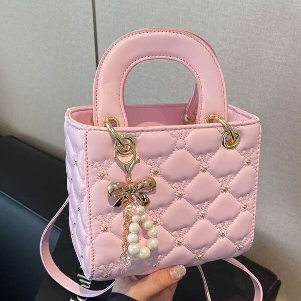 Korean-Style Elegant Design Handbag For Women, Spring New Model, High-Quality Stylish Single-Shoulder Crossbody Bag