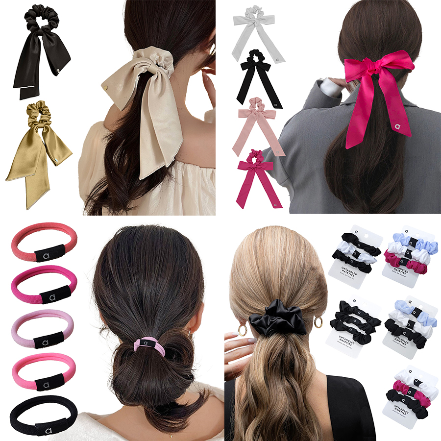 Mini Hair Scrunchies Women Silk Satin Scrunchies Girls Elastics Hair Band Ponytail Hold Hair Accessories-image-1103976721