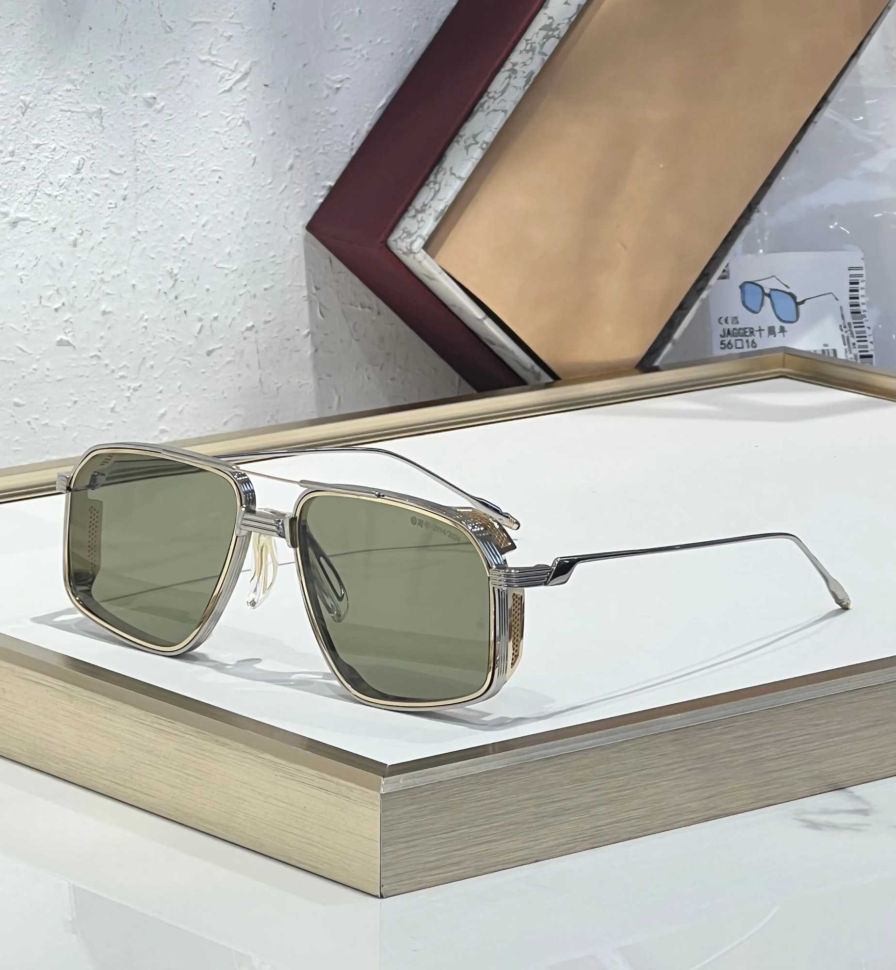Designer sunglasses JMMs Brand Metal Frame UV400 Style Simple Fashion Eyewear Men And Women Luxury Sunglasses For Womens Mens 70%off