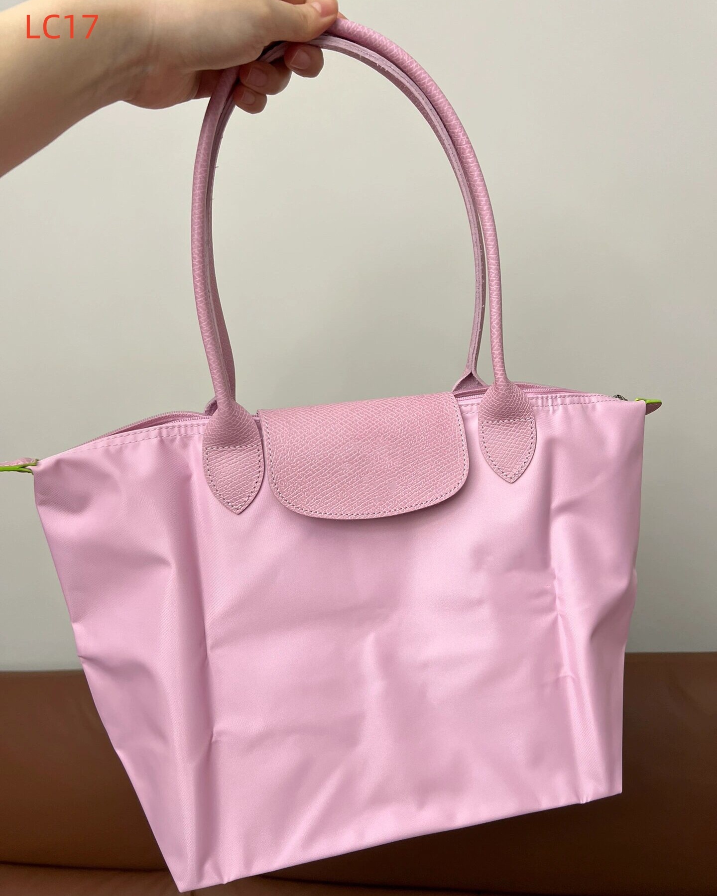 Hot femmes filles français Long fourre-tout brodé rose noir sac à main Patchwork maman sac trajet grande capacité taille 46*30*31 cm