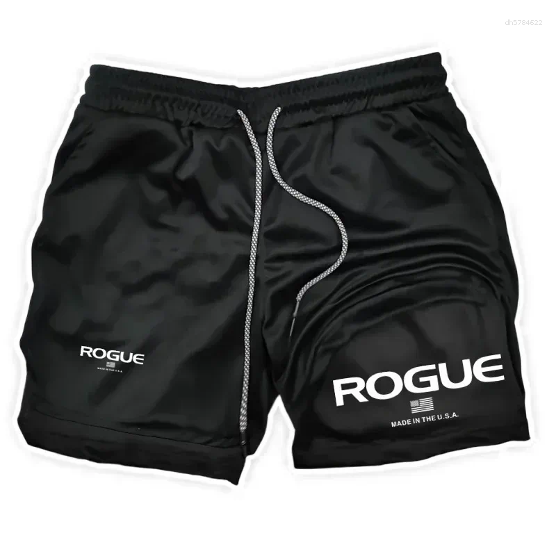 Men's Shorts Summer Beach 2 In 1 Built-in Compression Liner Quick Dry Swimming Surfing Sports