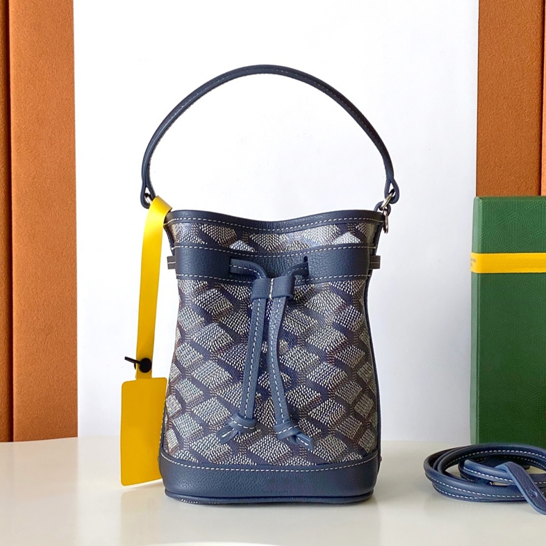 Top quality Designer bag tote Petit Flot Mini Bucket Bag Luxury handbags leather Shoulder Bag Womens crossbody Drawstring bag fashion Evening Bags C