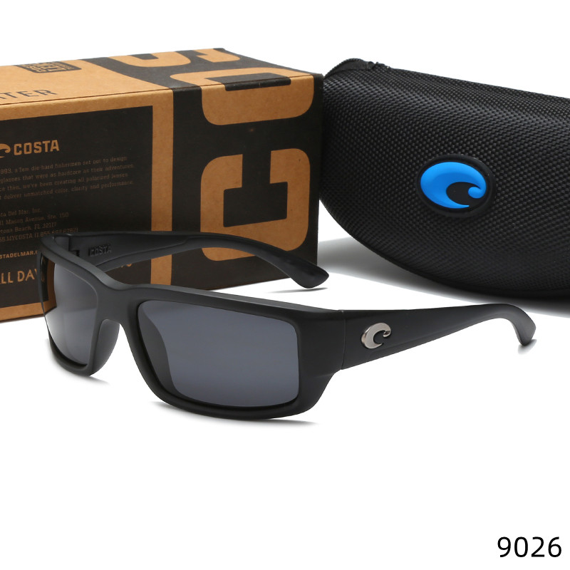 Costa sunglasses Designer Men Polarized Trendy Designer Sunglasses Top Quality brand Sun protection Luxury Fashion Sun Anti UV Outdoor Goggle Glasse