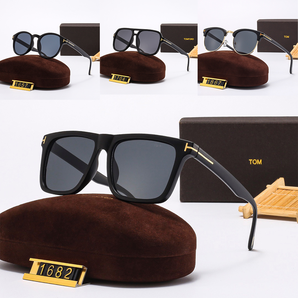 Tomly Fords Vintage Sunglasses for Men and Women Designer Driving Eyewear - Celebrity Style Sun Glasses-image-941182913