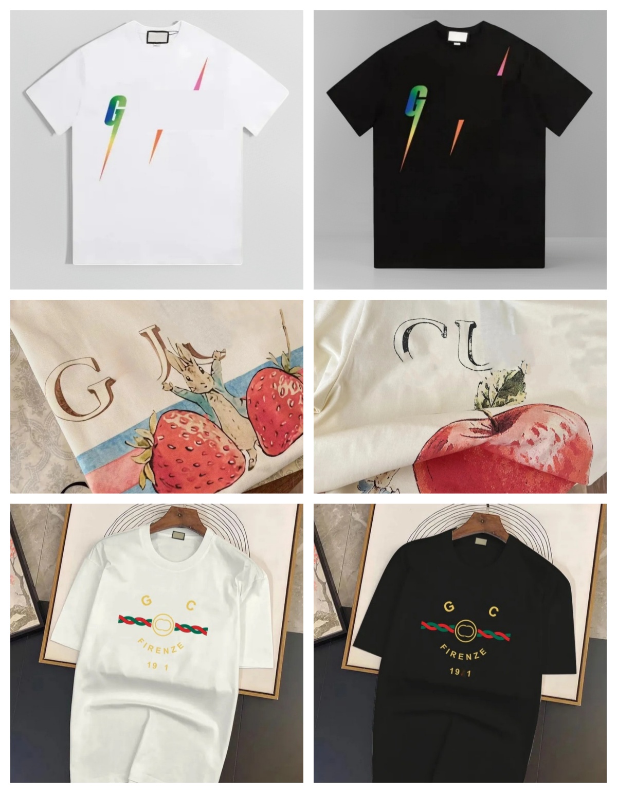Tees t shirt Summer fashion Mens Womens Designers T Shirts Long Sleeve Tops Letter Cotton Tshirts Clothing Short Sleeve High Quality Clothes