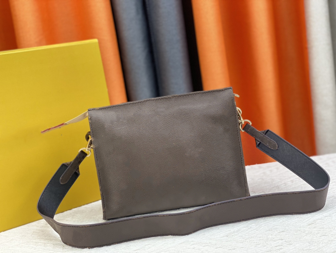 2026 new luxury design Messenger Bags genuine leather high quality foldable clutch bag foldables folder passport holder flower letter Coin for Walle