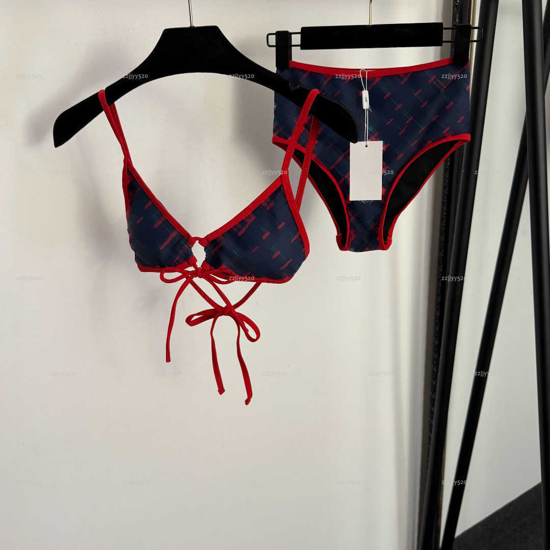 Brand split-body set women swimsuit summer lady bikini women designer clothes Sexy lingerie set A614X13N239-image-1103904274