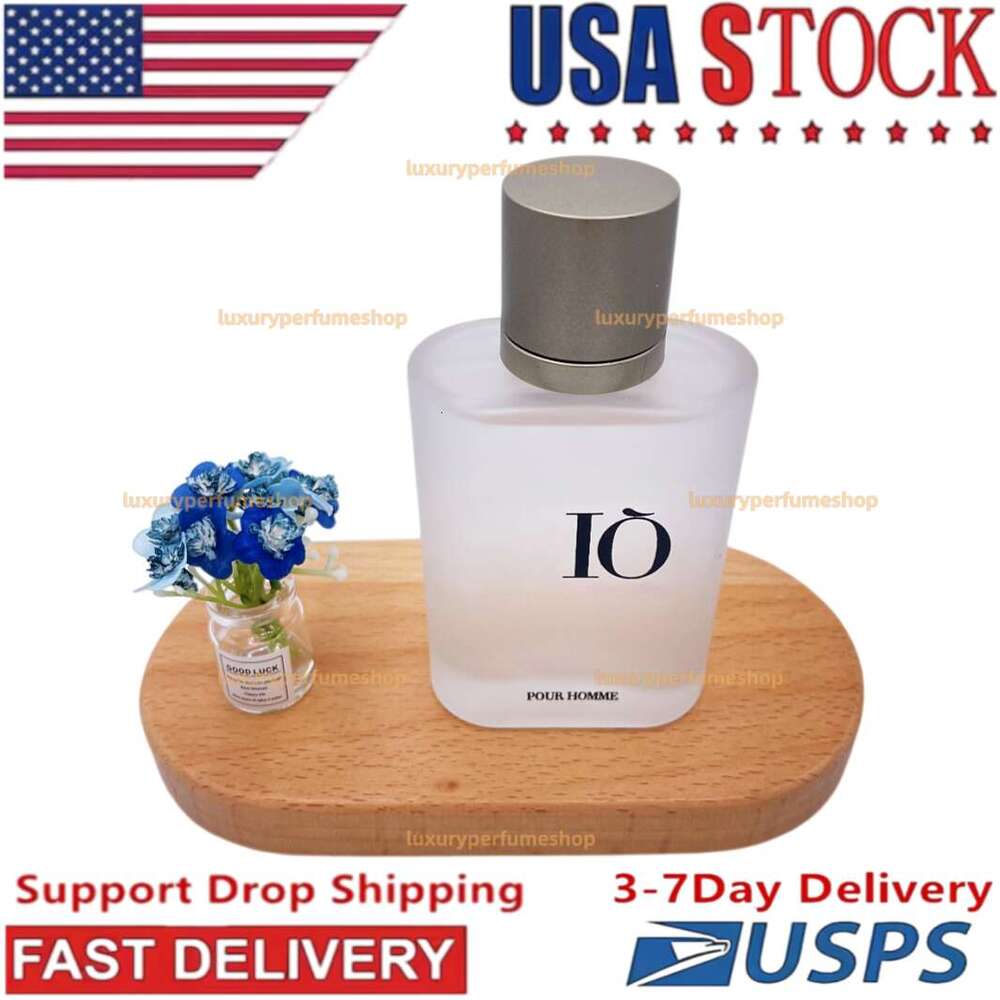 Mens Cologne 100ml Designer Cologne Luxury Cologne Gio Mode Intense Ocean Scent Single Bottle Wholesale Price USA Warehouse Quick Local Delivery-image-1104001454