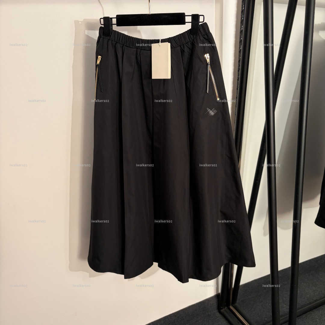 Classics minimalist women dress Summer lady dresses women designer clothes Pocket high waisted skirt A098X02N049-image-1103937083