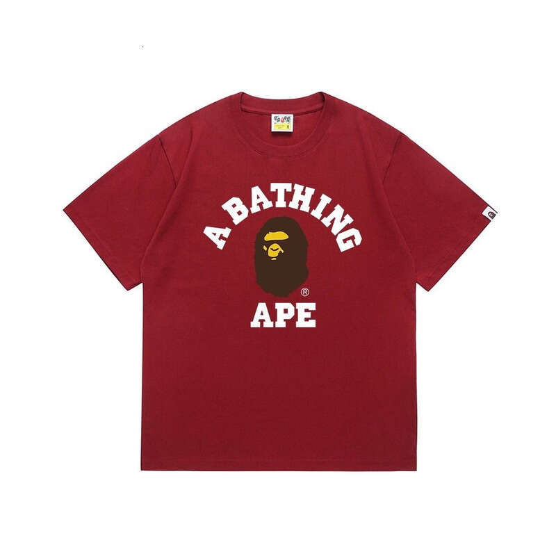 Bapeshirt T Shirt For Men Bapes Shirt Designer Shirts Tracksuit Tshirt Camouflage Ape Shark Printed Couple Brand Unisex Loose Summer Pure Cotton T-s