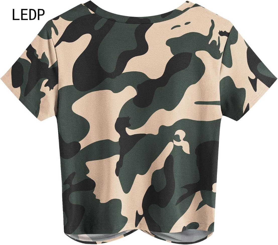 261938 T-shirt femme grande taille Midnight Sunshine 24 heures sur 24, sensible à la lumière, changement de couleur, camping, minceur, chasseur d