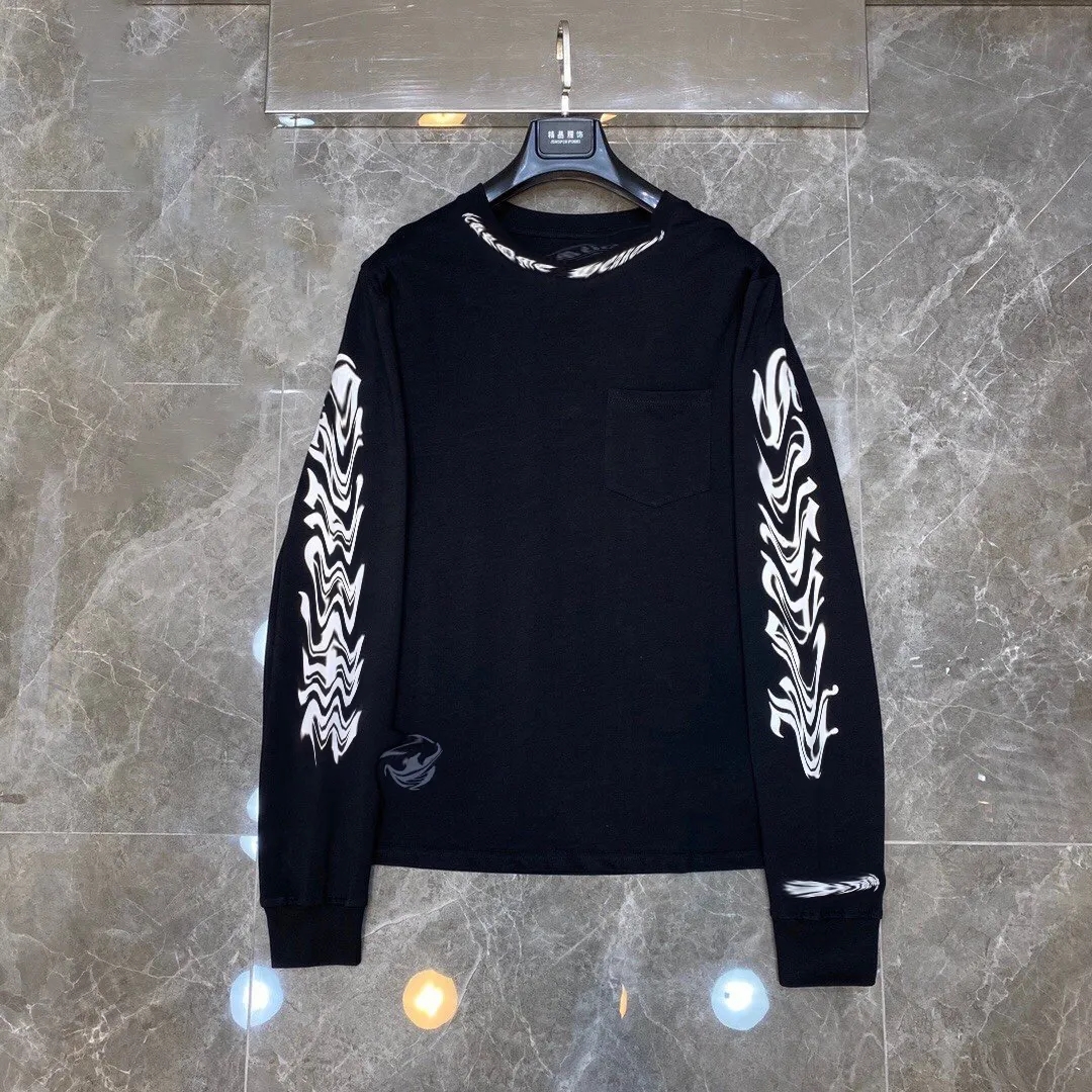 mens shirt long sleeve shirt designer shirt T-shirt shirts printed T-shirts spring and summer fashionable long-sleeved sweatshirts short sleeve shir