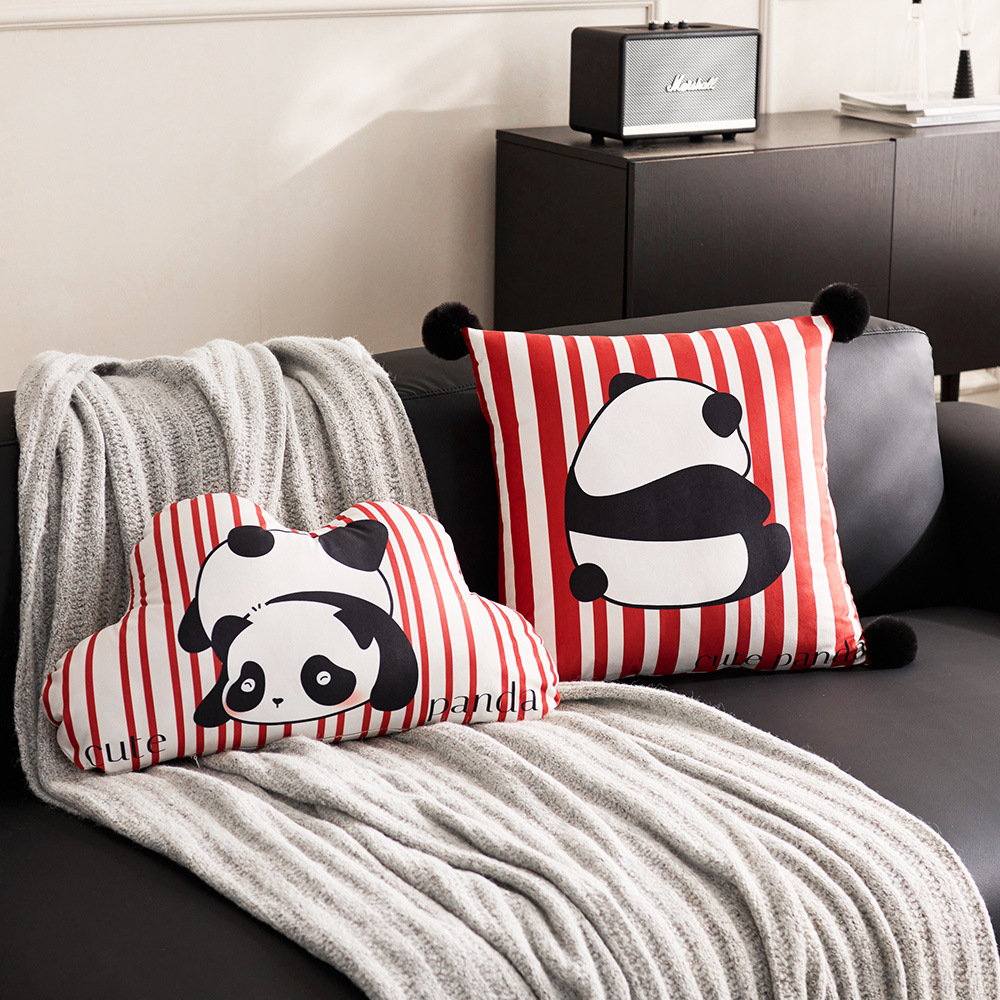 Custom-printed cloud-shaped decorative throw pillow/cushion for living room sofas (custom designs accepted) JF7P01-image-1110072534