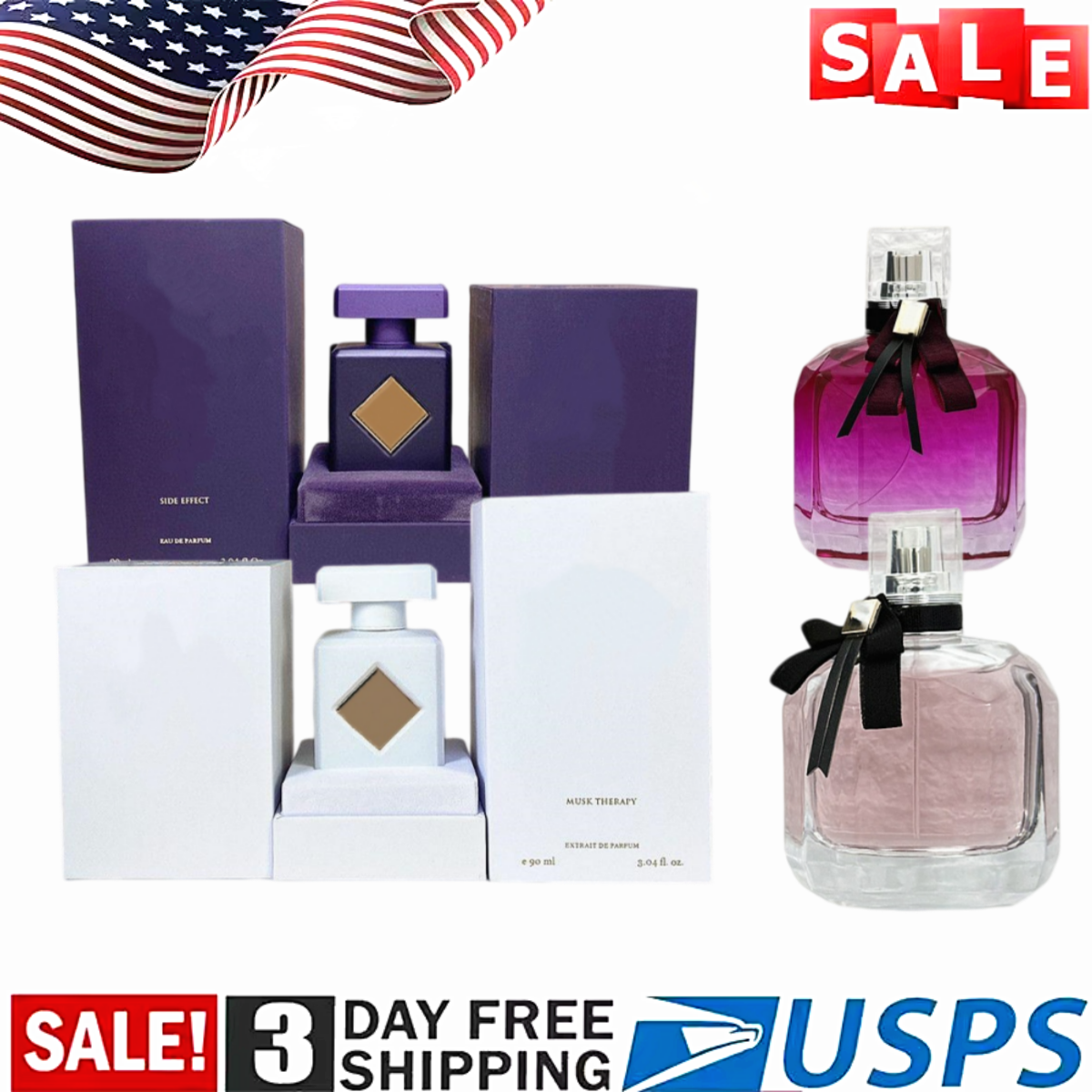 USA In 3-8 Days delivery free shipping Elegant perfume Light and long lasting fragrance Various brands of perfumes High quality Suitable for daily d