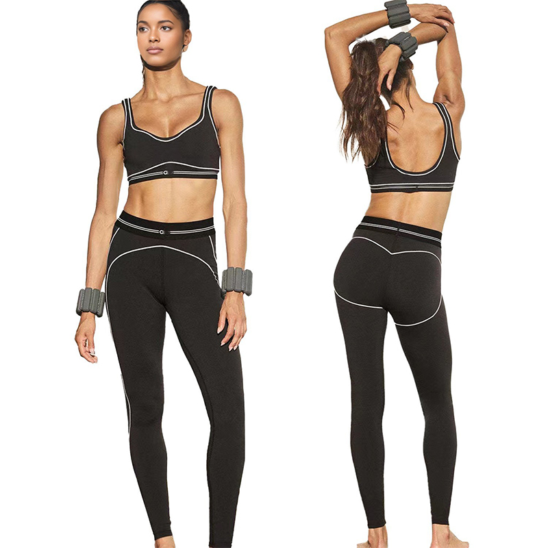 Women's Tracksuit Yoga Set Workout Sportswear Gym Clothing High Waist Leggings Pilates Fitness Push Up Sports Suits-image-1104115946