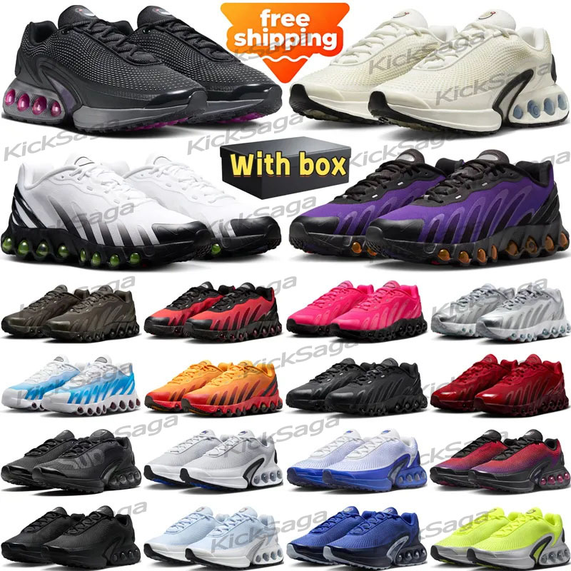 Livraison gratuite Designer DNSS DN DN8 DNS Chaussures de course pour hommes femmes toute la nuit blanc métallique argent chaussure zapatillas sp