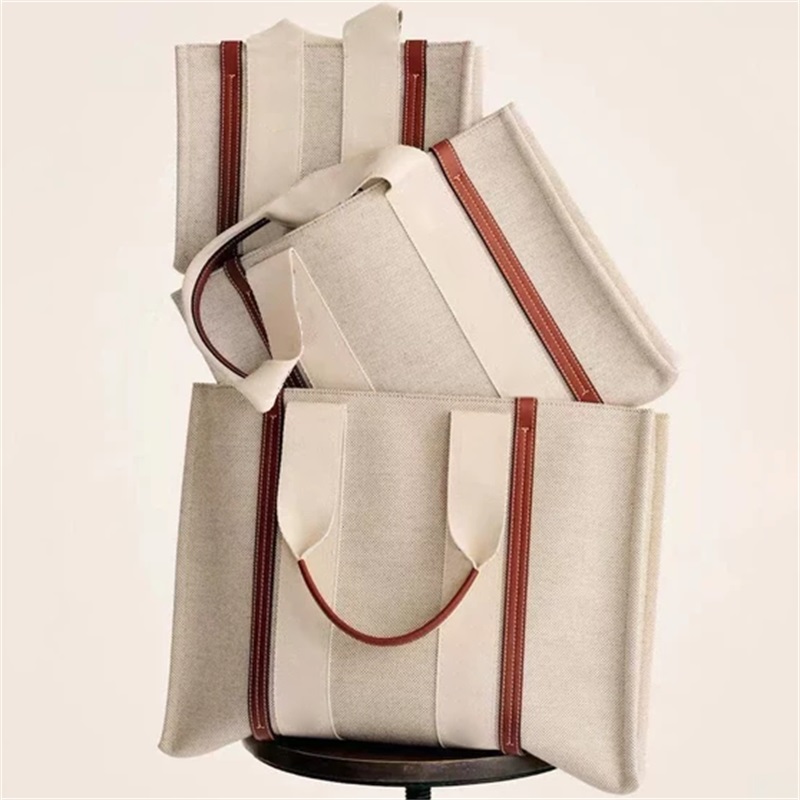 Women Mini travel Luxurys Handbag Shoulder beach WOODY Bags Shopping Famous Bag Large Letters Fashion Designers Crossbody Purse Clutch Tote Bags