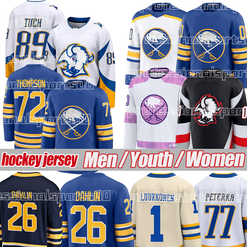 89 Alex Tuch buffaloES hockey jersey sabres jersey Tage Thompson Rasmus Dahlin Jason Zucker JJ Peterka Power DylanS Cozens Bowen Byram Ukko-Pekka-image-944340457