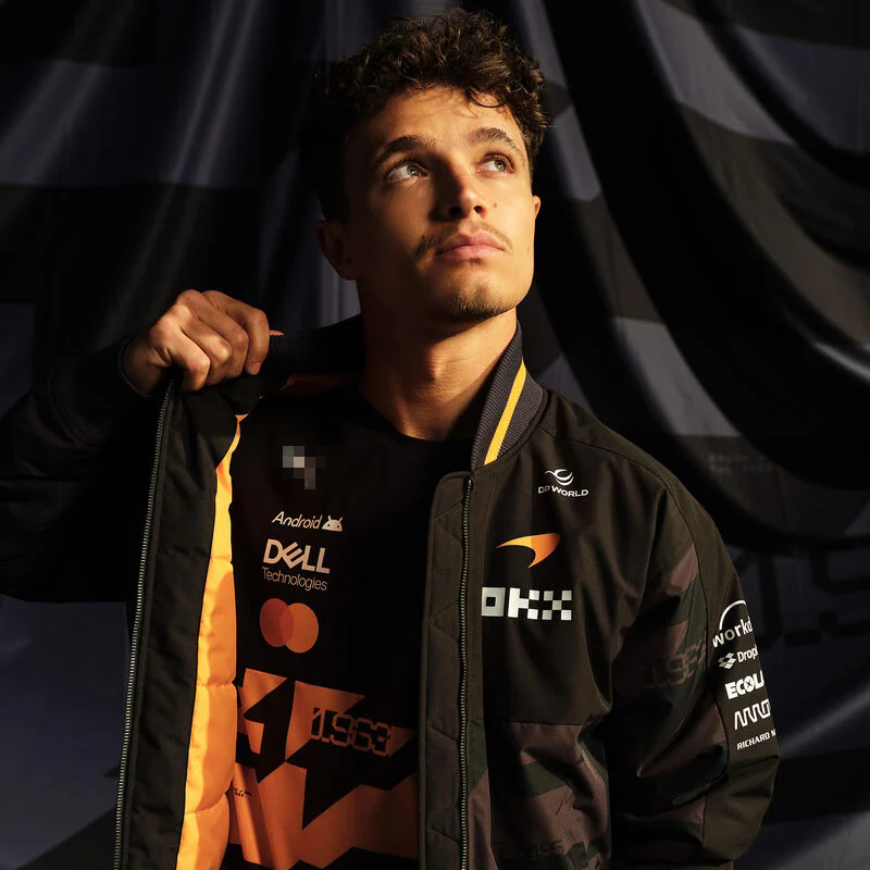 Wholesale high-quality tops and jackets McLaren F1 2026 Team 1000th GP Bomber Jacket Men's and Women's Styles Jacket men designer jacket m