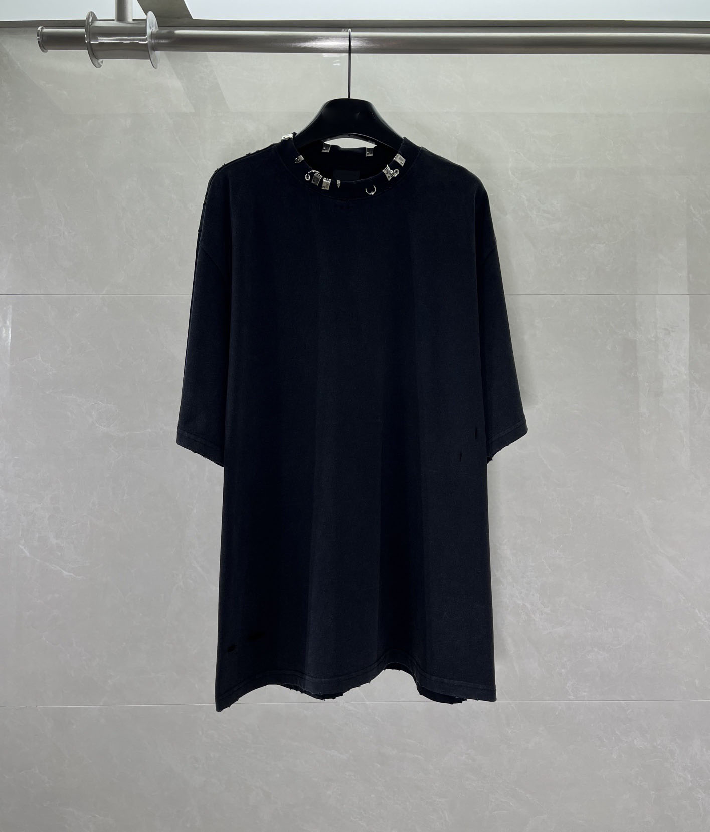 T-shirts pour hommes Polos Chemises rondes col brodé et imprimé style polaire vêtements d'été avec street pur coton surdimensionné etg2