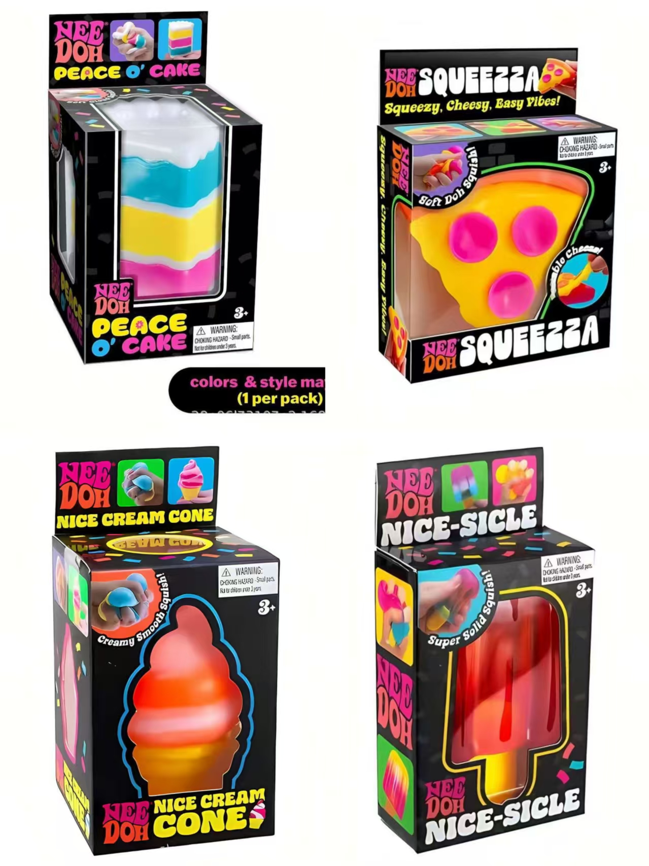 Schylling Berg Giant NeeDoh Nice Cube - Sensory Squeeze Toy with a Super Solid Squish (Pack of 1) 5be-image-1108932869