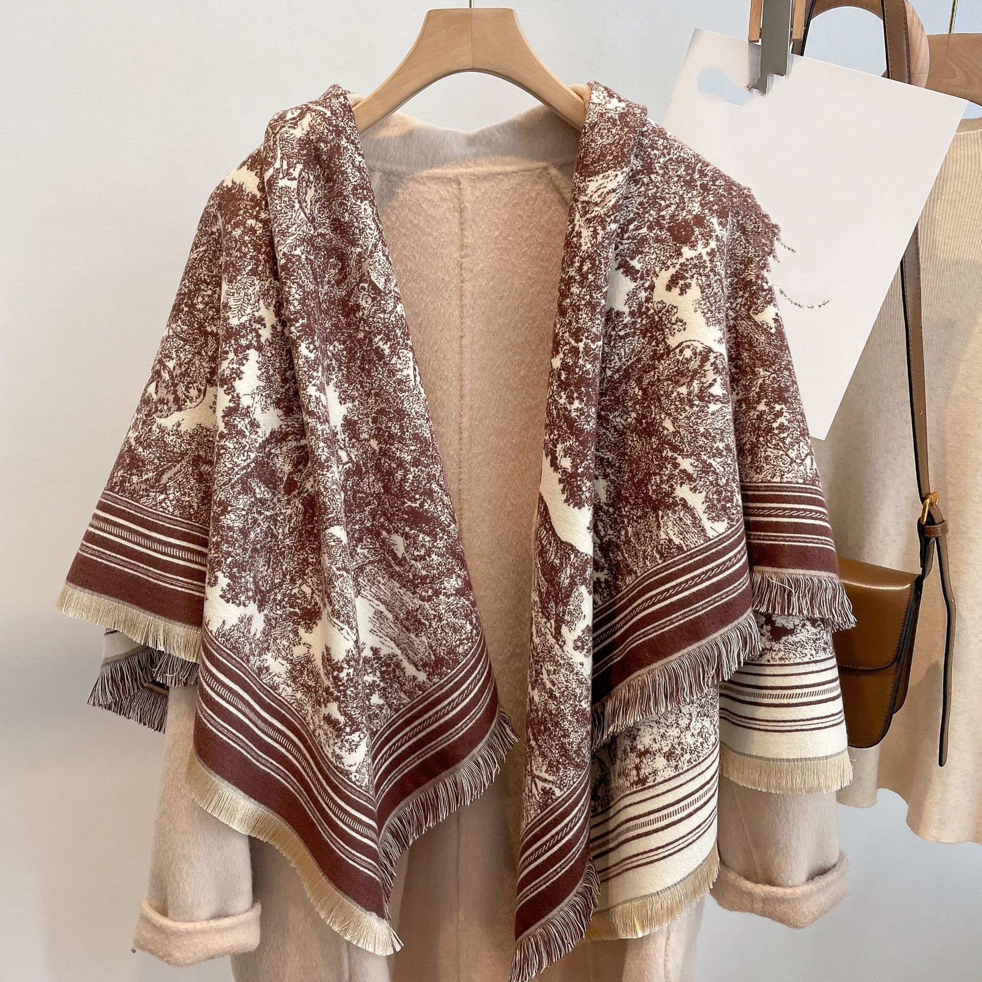 Top Designer Female Designer Scarf Fashion Brand 100% Cashmere Scarf Winter Women's FashionAAA