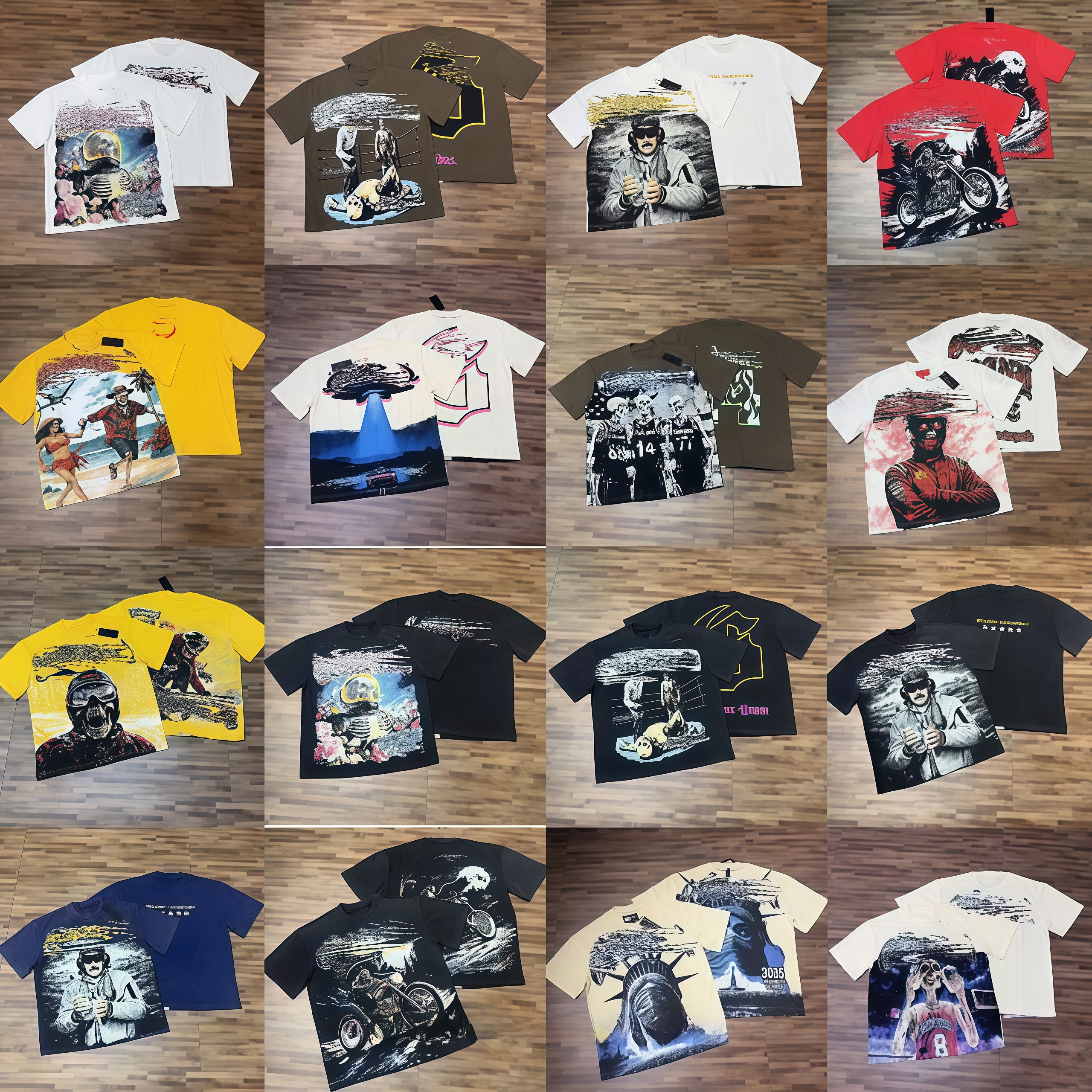designer godshirt designer t-shirt hommes t-shirt à manches courtes plage hipster tissu Stree impression hommes femmes rue haute qualité Hip Hop