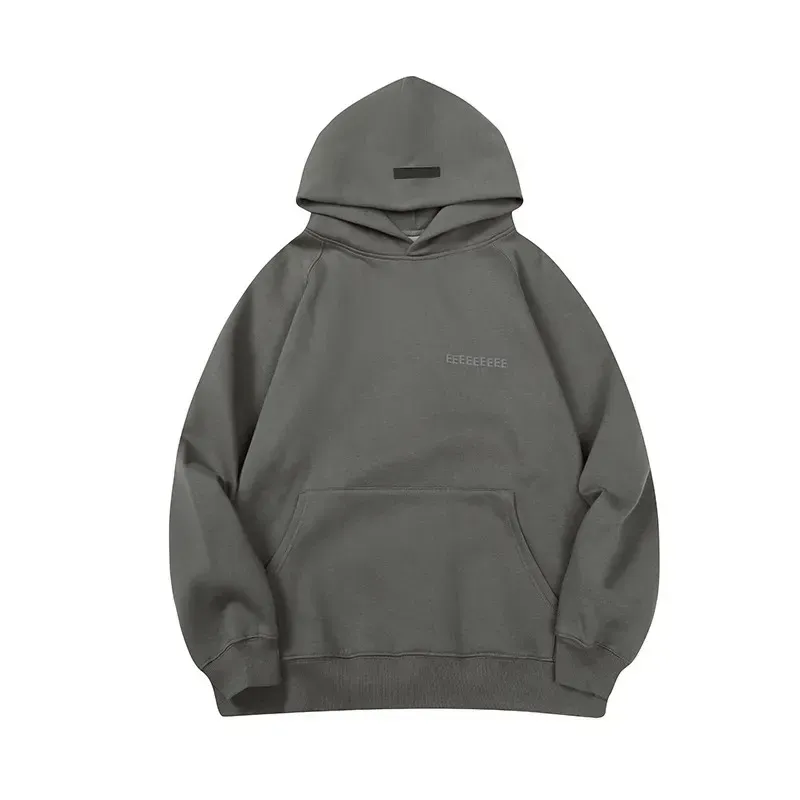 Essential Hoodie 1977 Tracksuit Designer Essentials Hoodie Sweatshirt Silicone Letter Print Pullover Pure Cotton Sweatpants Men Women Fear Gods Bagg