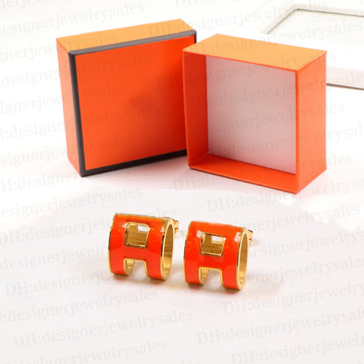 Mini Pop Earrings, Designer Jewelry Stud Earrings, Women's Fashion Stud Earrings Luxury Style High Quality Letter Earrings, Free Shipping-image-1093906149