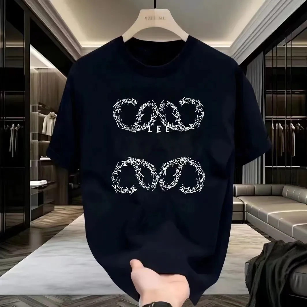 Men's T-shirt Top Women's Designer Cotton T-shirt Short Sleeve High Quality T-shirt Clothing Street Clothing Fashion Sports T-shirt RS-3XL