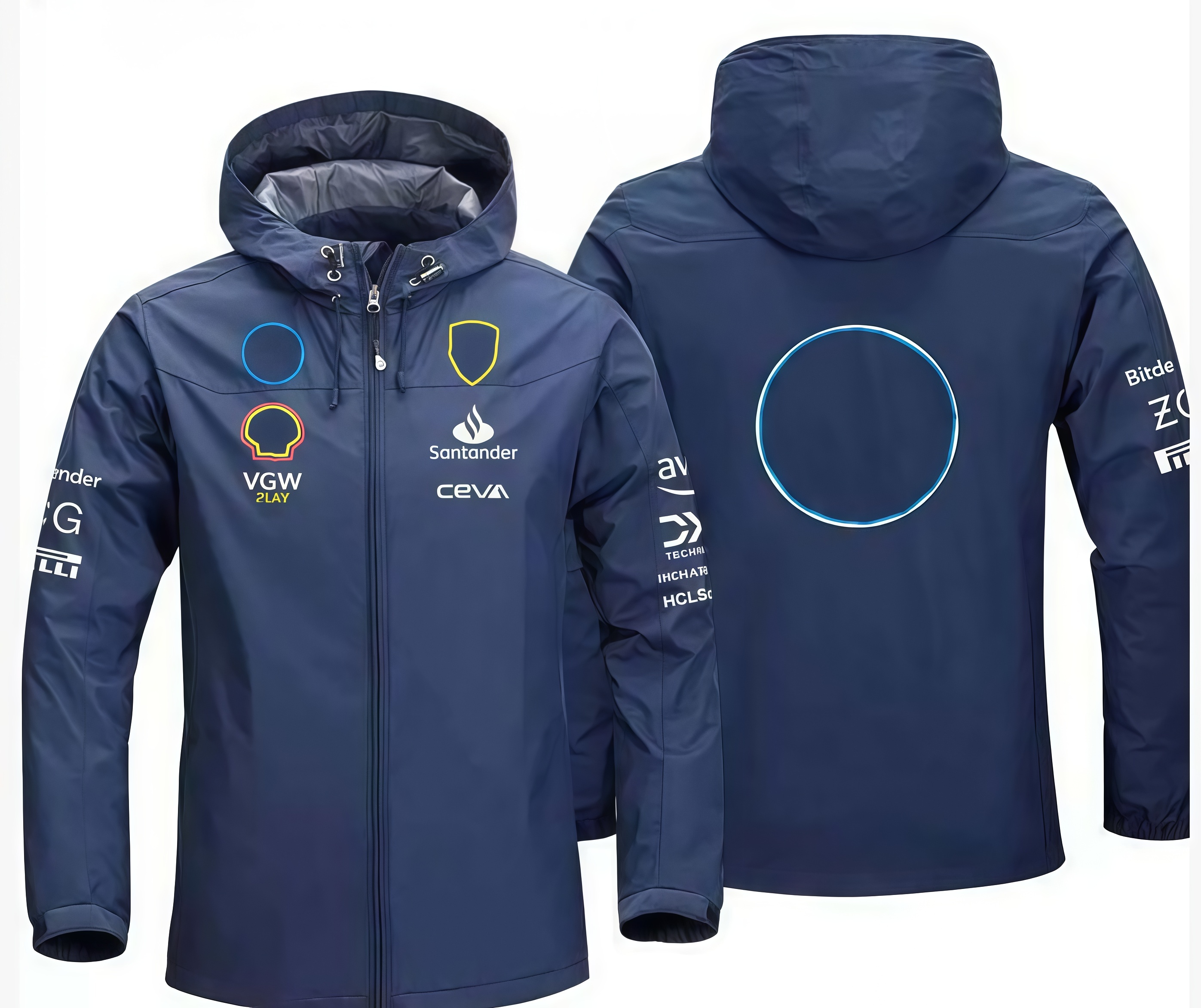 F12026 Racing Hoodie F1logo Waterproof Jacket Same Customisation-image-733564057
