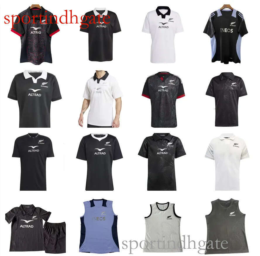 25 2026 2027 WORLD CUP BLACKS Jerseys Black New jersey Zealand Fashion Sevens 23 24 25 26 All SUPER Rugby Vest Shirt POLO Maillot Camiseta Maglia ki