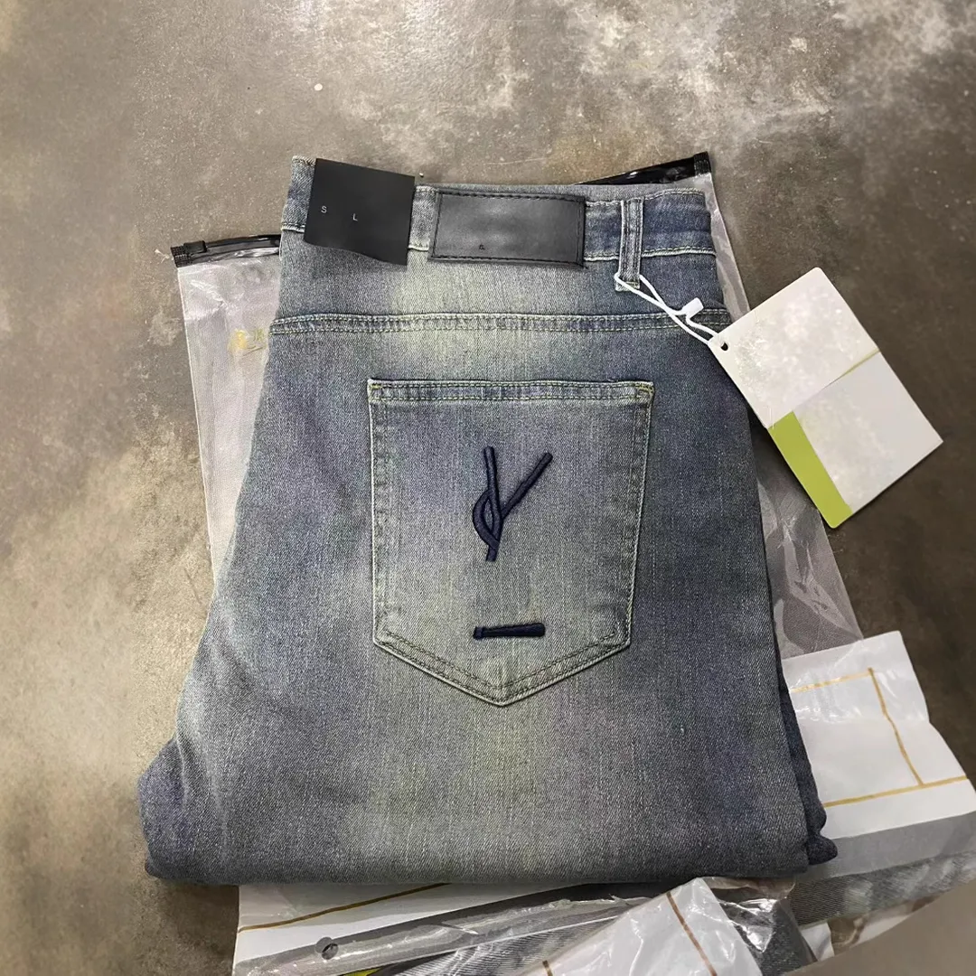 Women Jeans Streetwear Vintage Fashion High Waisted Wide Leg Jean Female Trouser Letter Hip Hop Baggy Denim Pants Embroidery Clothing
