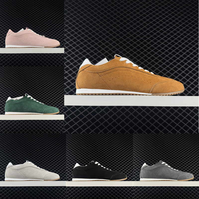Designer Professional Dance Shoes Yoga Sunset Sneaker Bloom Pink Men Yoga Runner Low Trainers Women Light Fashion Thin Sole Footwear With Box Free S