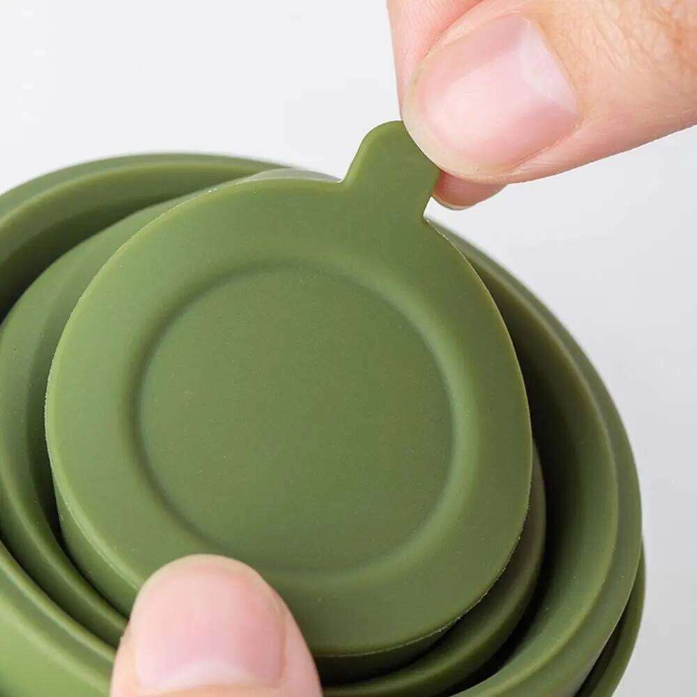 Silicone Portable With Lid Camping Teacup Water Drinking Mug Coffee Mugs Folding Retractable Cup Z260202-image-1093994141