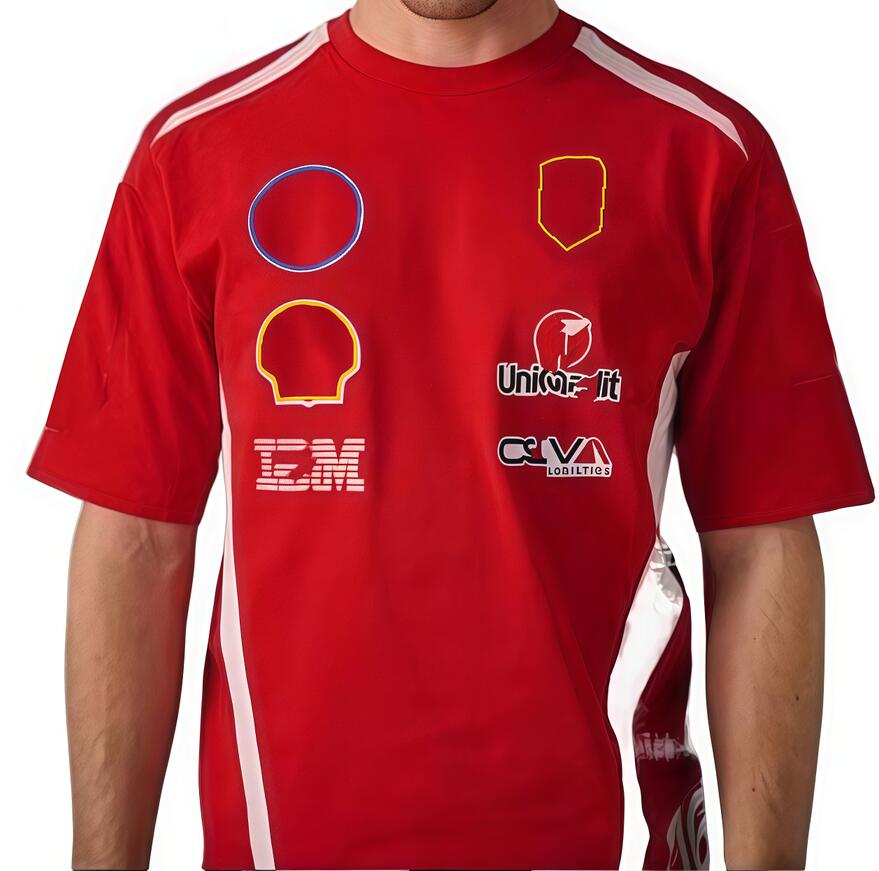 F12026Short Sleeve T-Shirt Team Logo F1 Shirt Same Customised-image-679046177