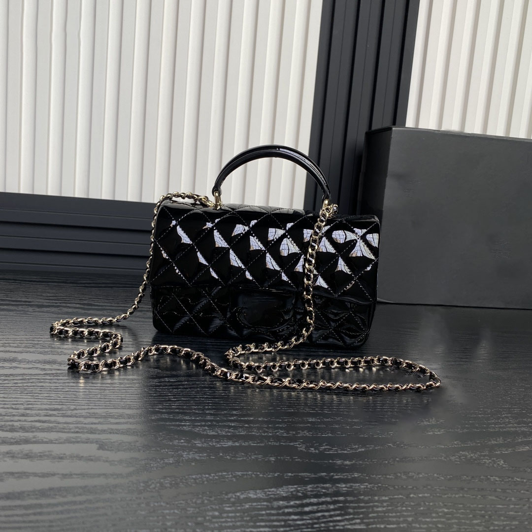 Nouveau sac à bandoulière miroir double face, bandoulière, artisanat exquis: sac à main de luxe 10A, accessoire portable, série de marque